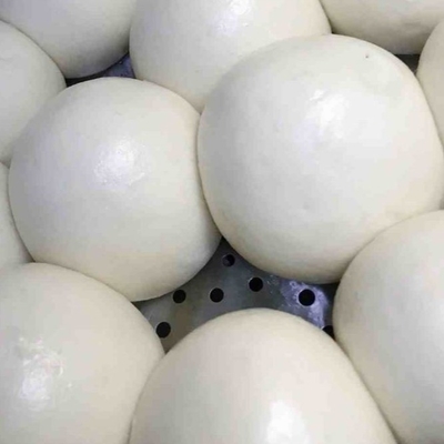 Los emulsores naturales de la comida del brillo cocieron el polvo blanco del kilogramo al vapor/cartón del promotor 25 del bollo