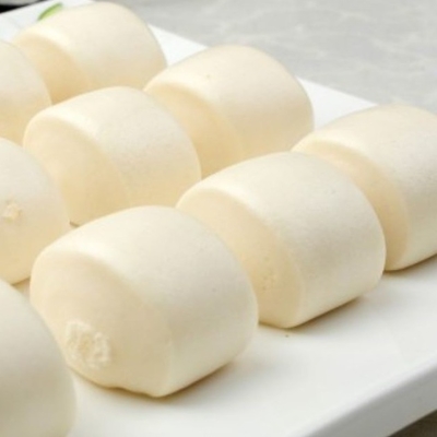 Los emulsores naturales de la comida del brillo cocieron el polvo blanco del kilogramo al vapor/cartón del promotor 25 del bollo