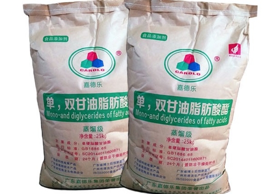 La categoría alimenticia GMS99 E471 destiló el monoestearato de la glicerina