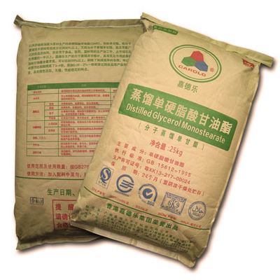 Monoglicérido destilado emulsor natural DMG de la comida de la pureza del 90%